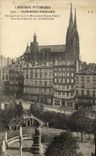 CPA Picturesque Auvergne Clermont Ferrand View on the Monument Blaise Pascal Street Saint Herem and the Cathedral