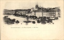 CPA Clermont Ferrand the Place of Jaude
