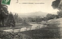 CPA Clermont Ferrand the Botanical garden