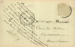 CPA clermont Ferrand the Theater the Avenue of Royat and Puy de Dome