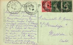 CPA clermont Ferrand the Botanical garden the water Part