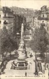 CPA Lyon Carnot Monument and Rue of the Republic