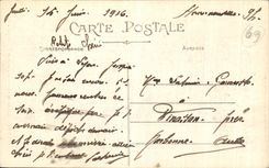 CPA Lyon Carnot Monument and Rue of the Republic