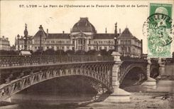 CPA Lyon the Bridge of the University and the Letter and Faculty of Law