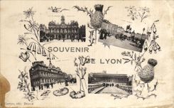 CPA Souvenir Of Lyon