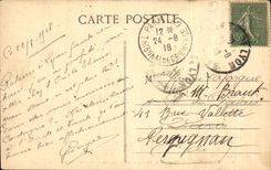 CPA Interior Lyon Of the ND Basilica of Fourviere Chorus