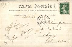 CPA Lyon Old Church De Fourviere Statue Of the Erigee Immaculate Conception on December 8th 1852