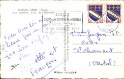 CPSM Lyon View Taken De Fouviere