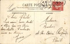 CPA Lyon Our Lady De Fourviere Seen from Of the Metal Tower