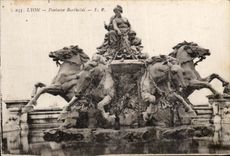 CPA Lyon Bartholdi Fountain