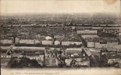 CPA Lyon View Taken of Fourviere