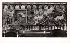 CPA Lyon Notre Dame De Fourviere Mosaic of the Victoire de Lepante