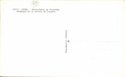 CPA Lyon Notre Dame De Fourviere Mosaic of the Victoire de Lepante