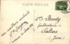 CPA Lyon Monument of the Children of the Rhone