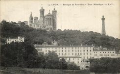 CPA Lyon Basilica of Fourviere and Metal Tour