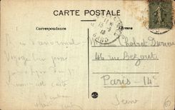 CPA Lyon Our Lady of Fourvieres Seen from of the Elevator of the Tower of Fourvieres