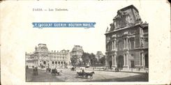 CPA Paris Tileries Chocolate Guerin Boutron Paris