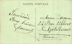 CPA Martyrdom Of Notre Dame De Pitie Fountains