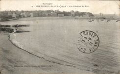 CPA General Brittany Portrieux Saint Quay Veu Of the Port