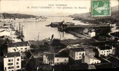 CPA Vendres Port View Of the Basin