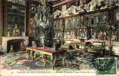 CPA Palate De Fontainebleau Old Room Anne of Austria