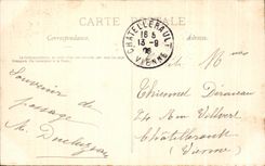 CPA Issoudun Illustre Place Du Marche