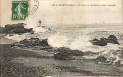 CPA Sables d'Olonne Top of Tanchette has Rising Tide