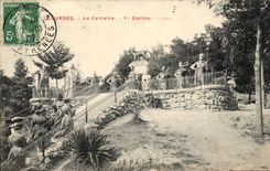 CPA Lourdes the Martyrdom 1st Station