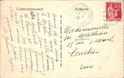 CPA Saint Saver the Napoleon Bridge