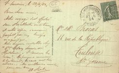 CPA Saint Saver the Valley and the Napoleon Bridge