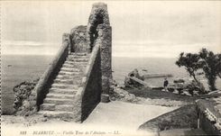 CPA Biarritz Vieille Tour de l'Atalaye