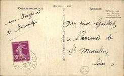 CPA Biarritz La Passerelle et le Rocher de la Vierge