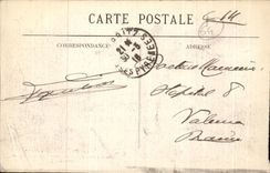 CPA Biarritz Vue d'ensemble prise du phare l'Hotel Regina Les Falaises