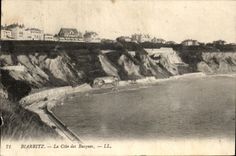 CPA Biarritz La Cote des Basques
