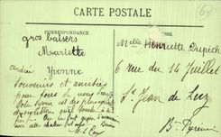 CPA Biarritz Etude De Rochers Et cote Des Basques