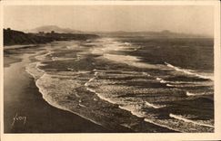 CPA La Douce France Cote Basque Biarritz L'Ocean Sur La Cote Des Basques