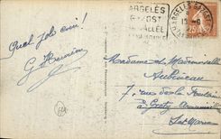 CPA Biarritz Effet De Vagues Au Port Vieux