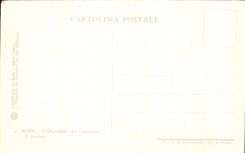 CPA Italia Rodi el cavalieri del dei del opsedale el portale