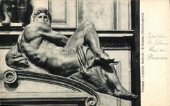 Medicee de CPA Italia Firenze Cappelle el giorno Michelangelo