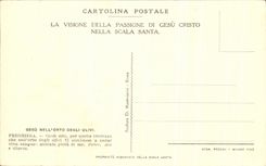 CPA Italia Preghiera Gesu yo