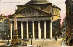 CPA Italie Roma Pantheon di Agrippa