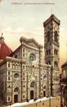 Della Cattedrale de CPA Italia Firenze Facciata