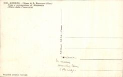CPA Italia Arezzo Chiesa di S Francisco