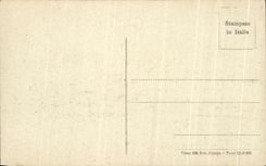 CPA Italia Messina en barco de la llama