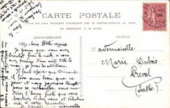 Amor de los ninos de la fantasia de CPA con el molino