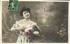 CPA Fantasy Easter Woman