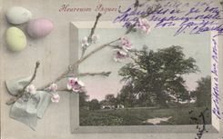 Huevos de Pascua de la fantasia de CPA