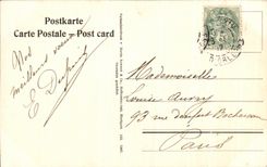 Flores de Rose de la fantasia de CPA