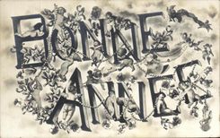 Feliz Ano Nuevo de los ninos de la fantasia de CPA