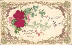 La fantasia de CPA florece palomas